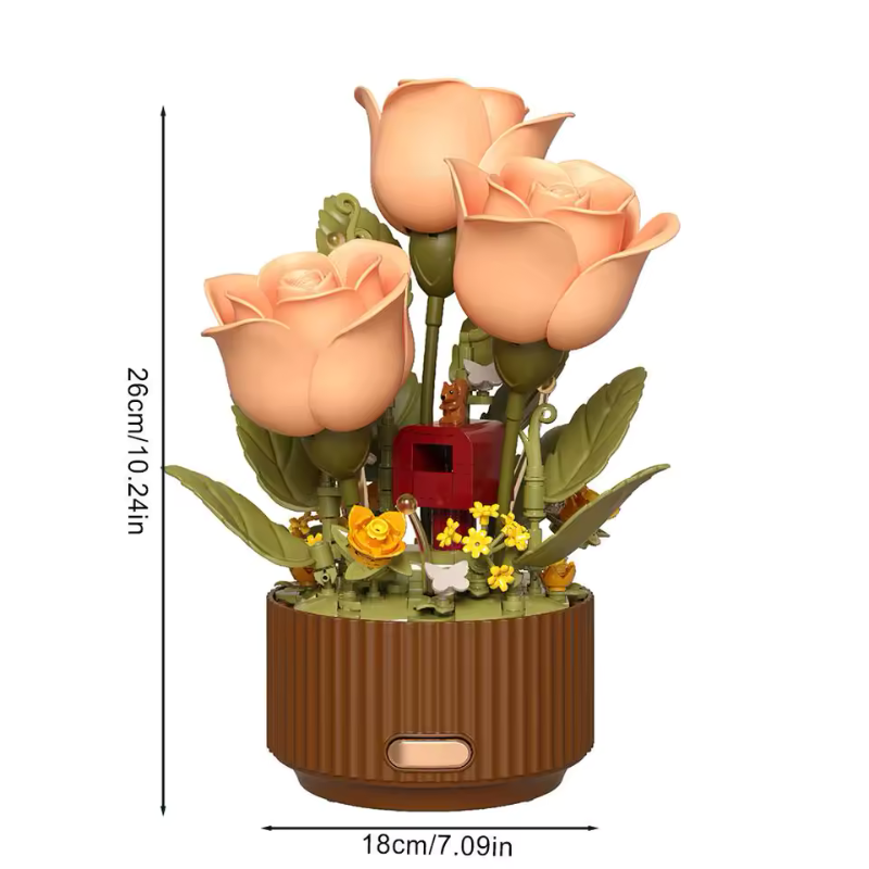 BloomyRoses LED Magic Bouquet