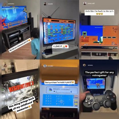 Retro Game Hub Console