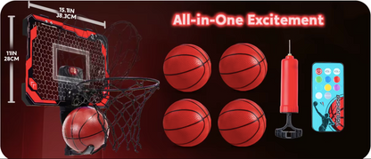 Mini LED Basketball Hoop