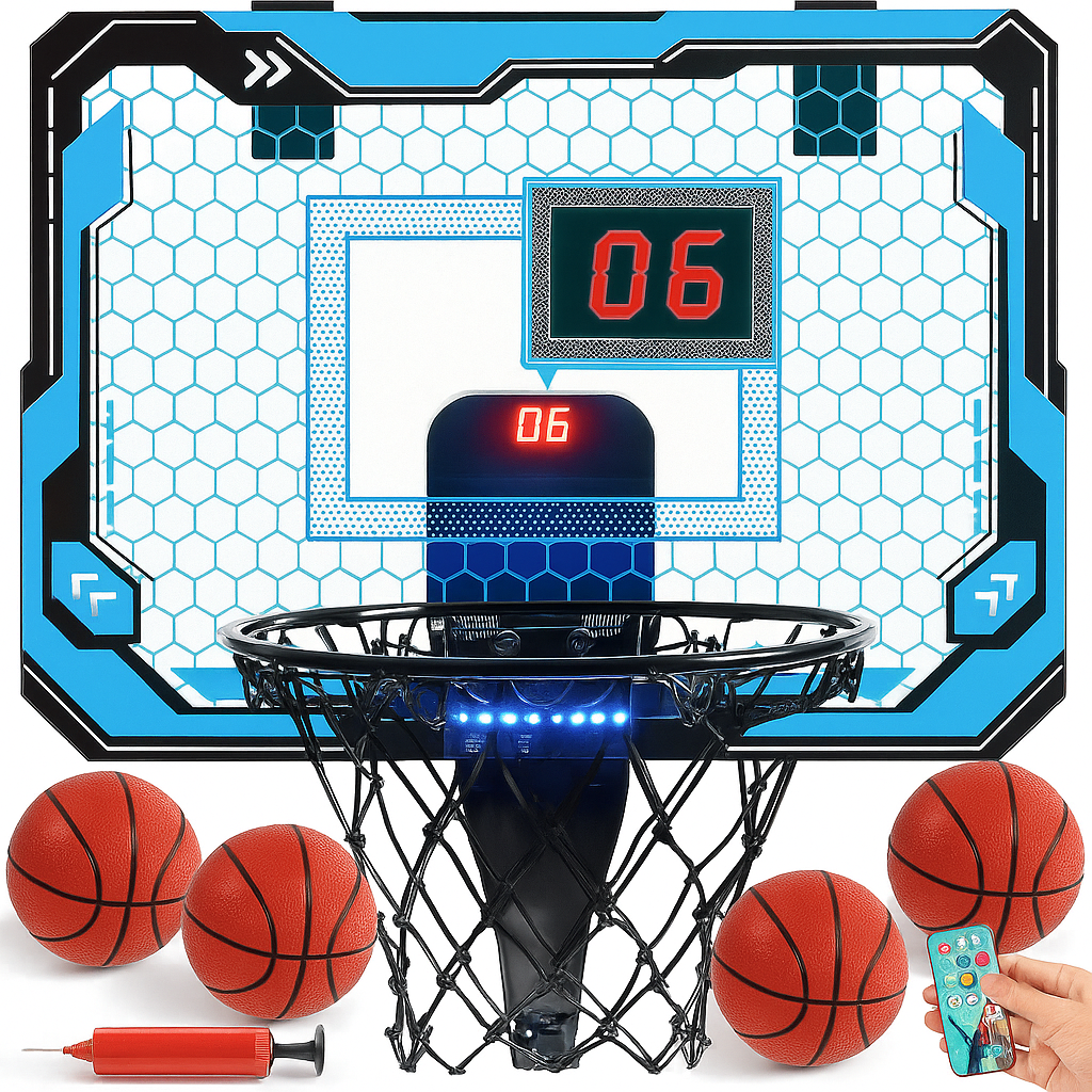 Mini LED Basketball Hoop